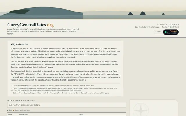 CurryGeneralRates.org