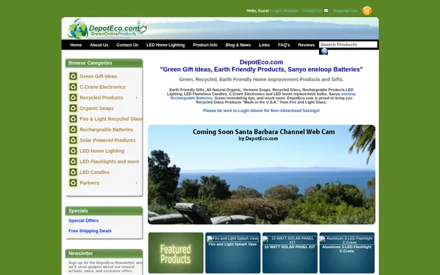 GreenOnlineProducts → DepotEco, 2005–2007