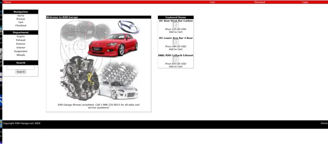 RX8Garage.net, 2004