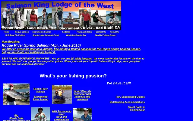 Salmon King Lodge — 2014 · Salmon King Lodge of the West