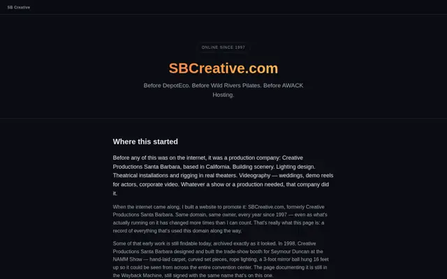 SBCreative.com — 2026